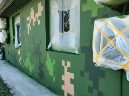 马鞍山海洋 / 林地场景数码伪装